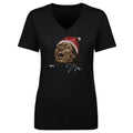 Justin Jefferson Minnesota Portrait Santa Hat WHT