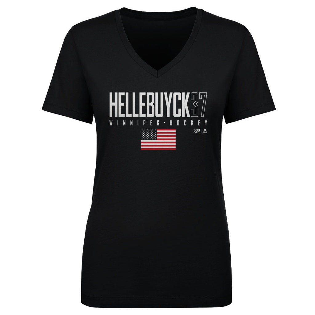 Connor Hellebuyck Winnipeg USA Elite WHT