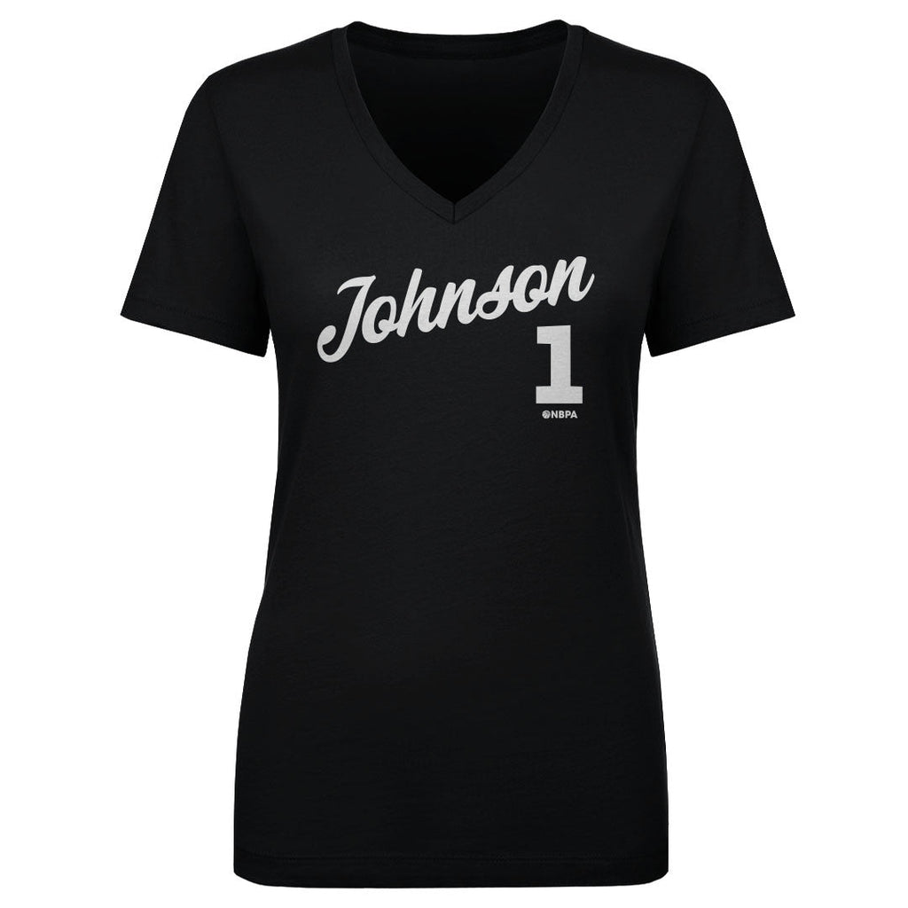 Jalen Johnson Atlanta Script WHT