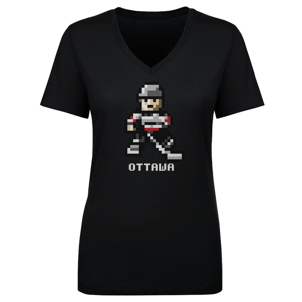 Ottawa Hockey 8-bit WHT