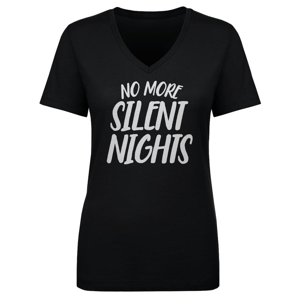 Christmas No More Silent Nights WHT