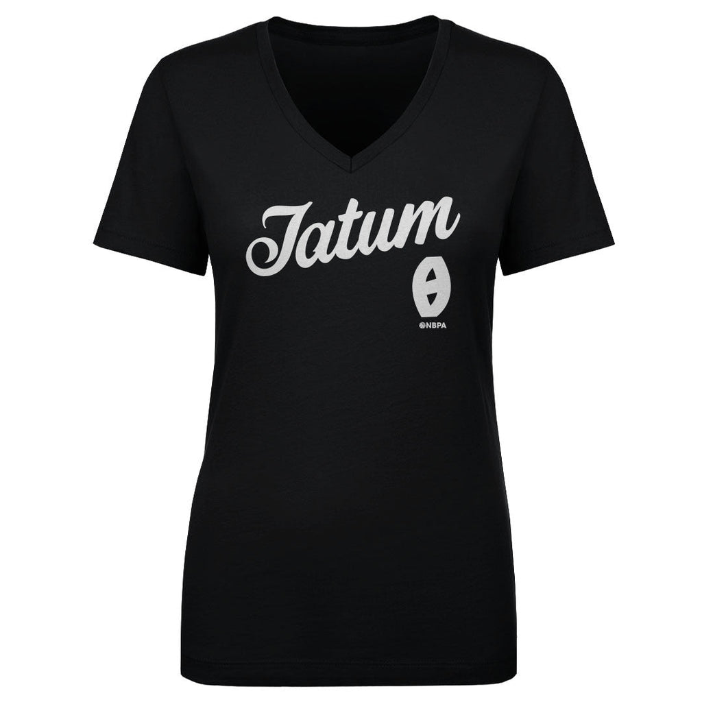 Jayson Tatum Boston Script WHT