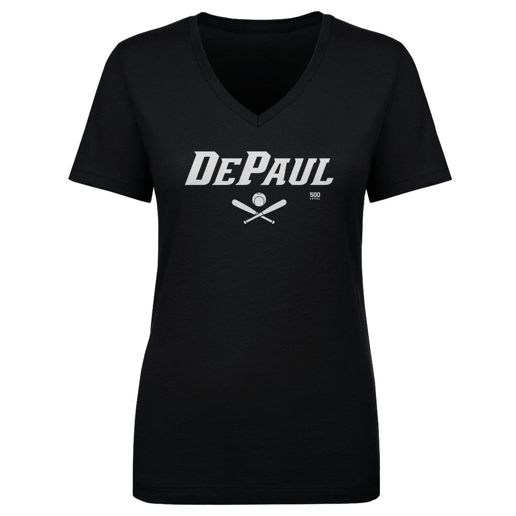 DePaul Blue Demons Softball Minimalist WHT