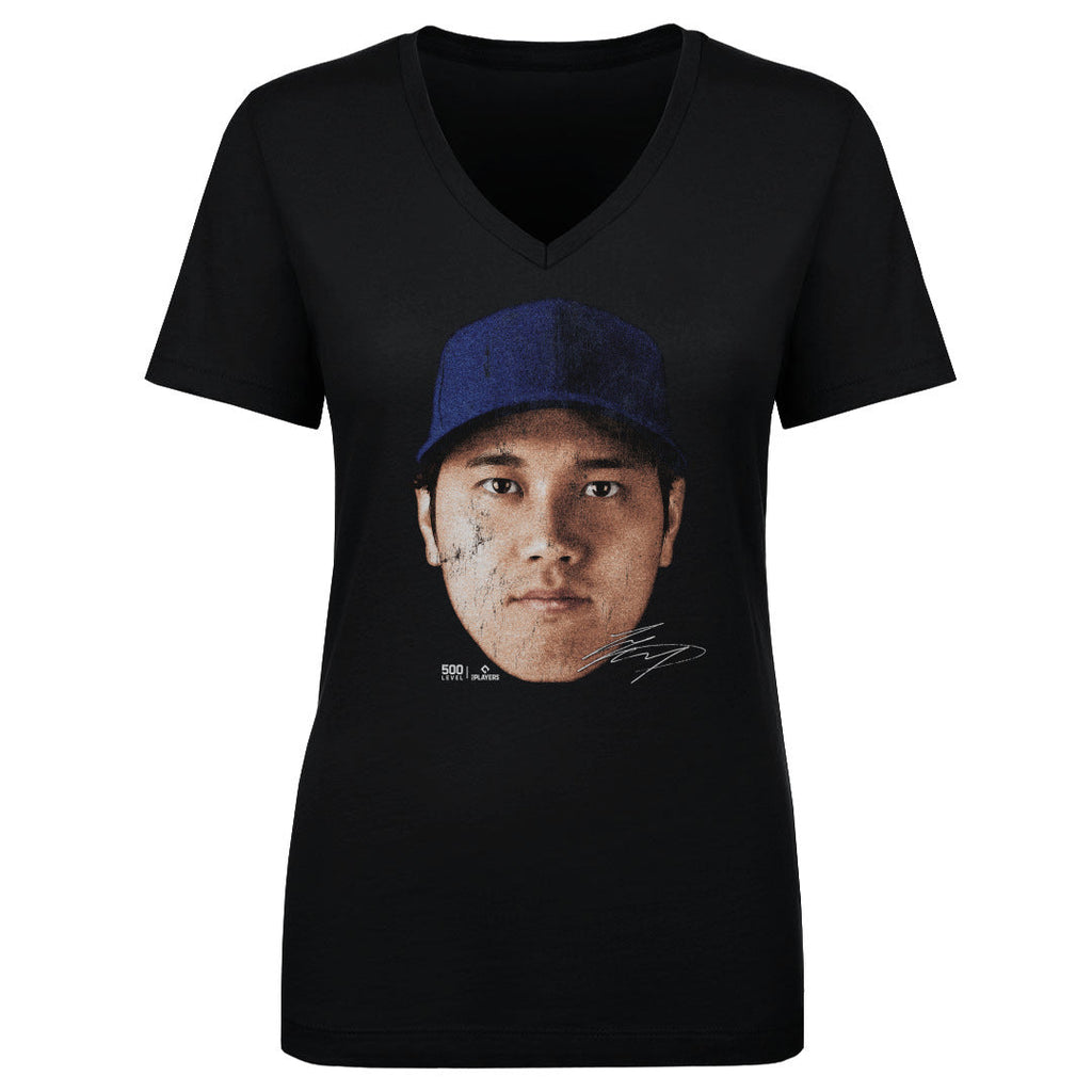 Shohei Ohtani Los Angeles D Vintage Head WHT