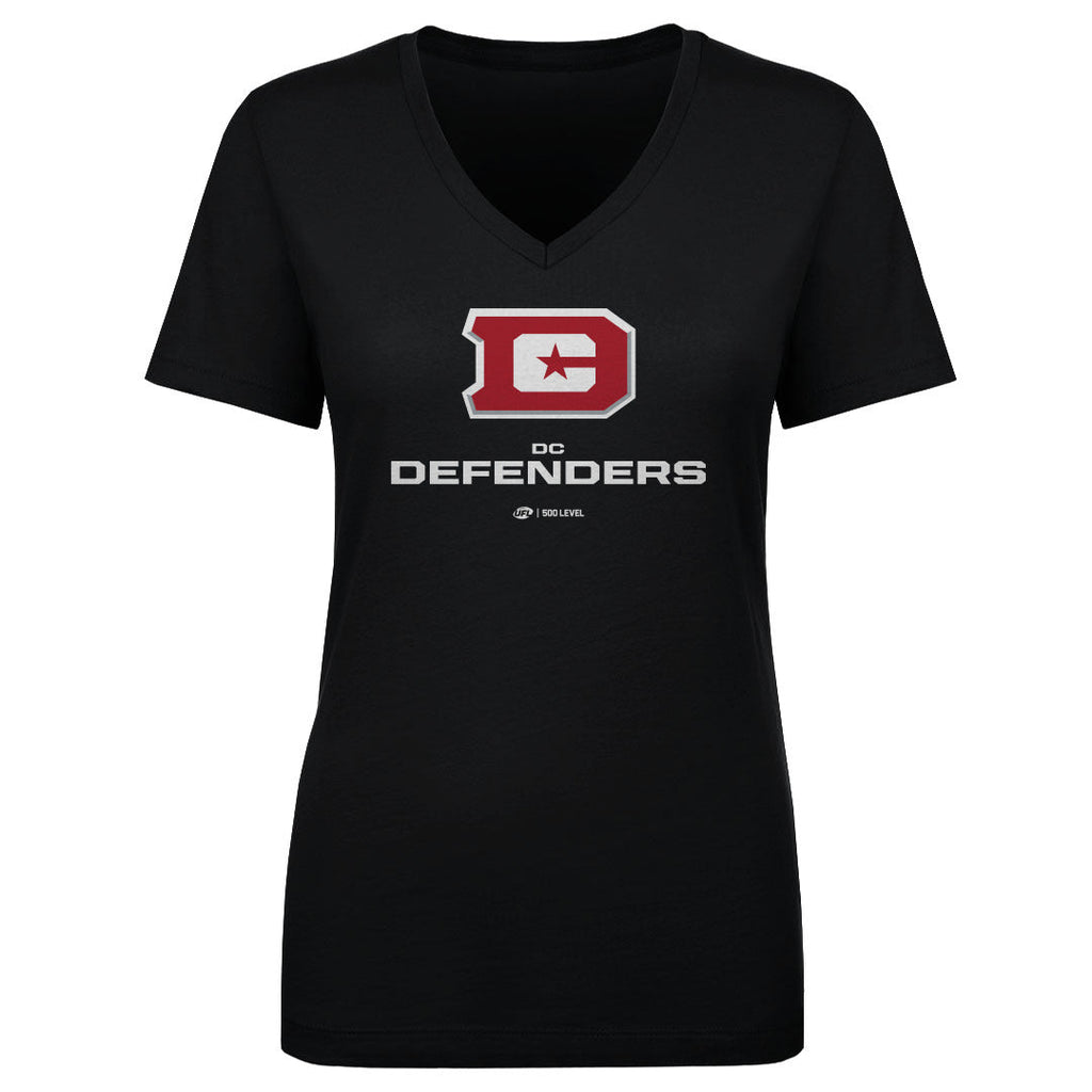 DC Defenders Primary Logo WHT
