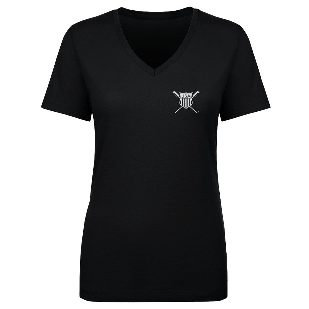 USRowing Emblem Pocket White WHT