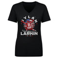 Dylan Larkin Detroit USA Flag Celebration WHT