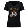 Donovan Mitchell Cleveland Cavaliers Caricature WHT