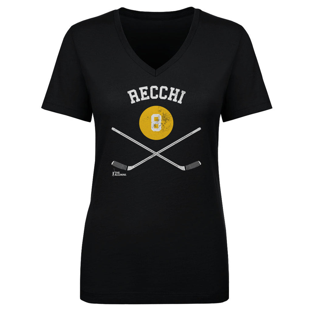 Mark Recchi Pittsburgh 8 Sticks WHT