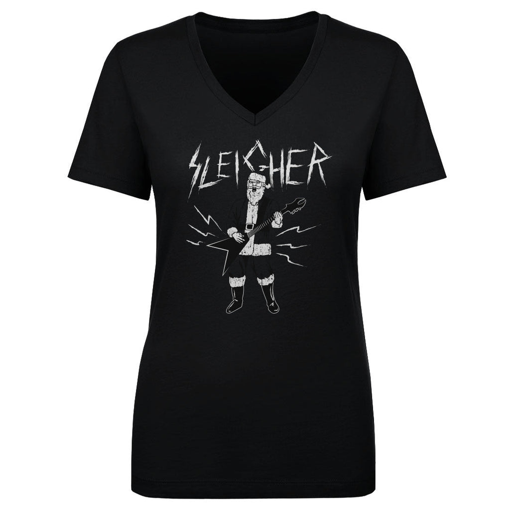 Christmas Sleigher Santa WHT