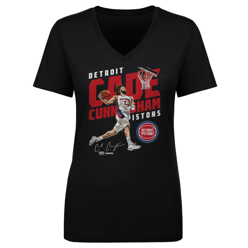 Cade Cunningham Detroit Pistons Slam WHT