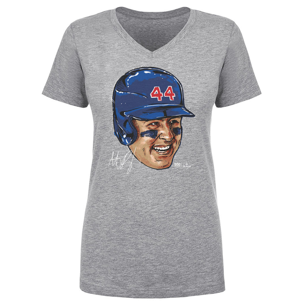 Anthony Rizzo Chicago C Smile WHT