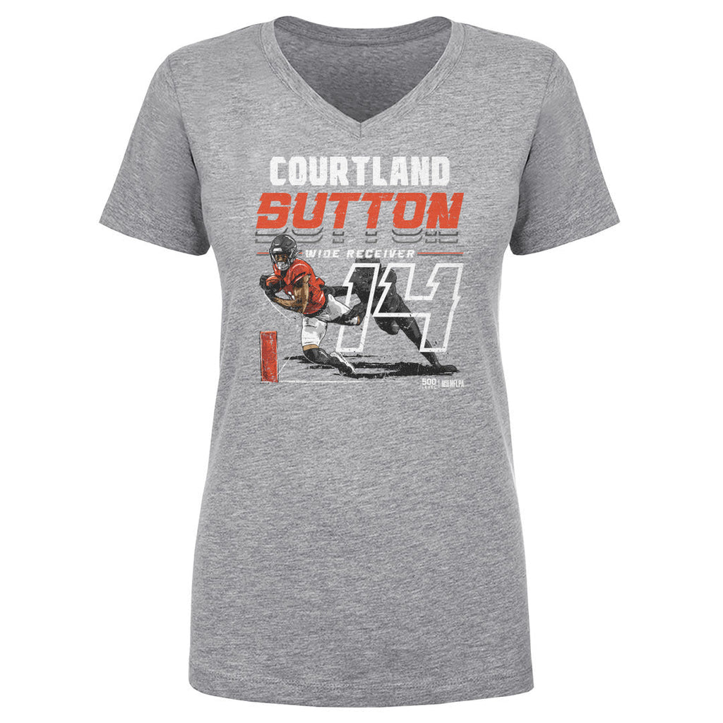 Courtland Sutton Denver Player Name WHT