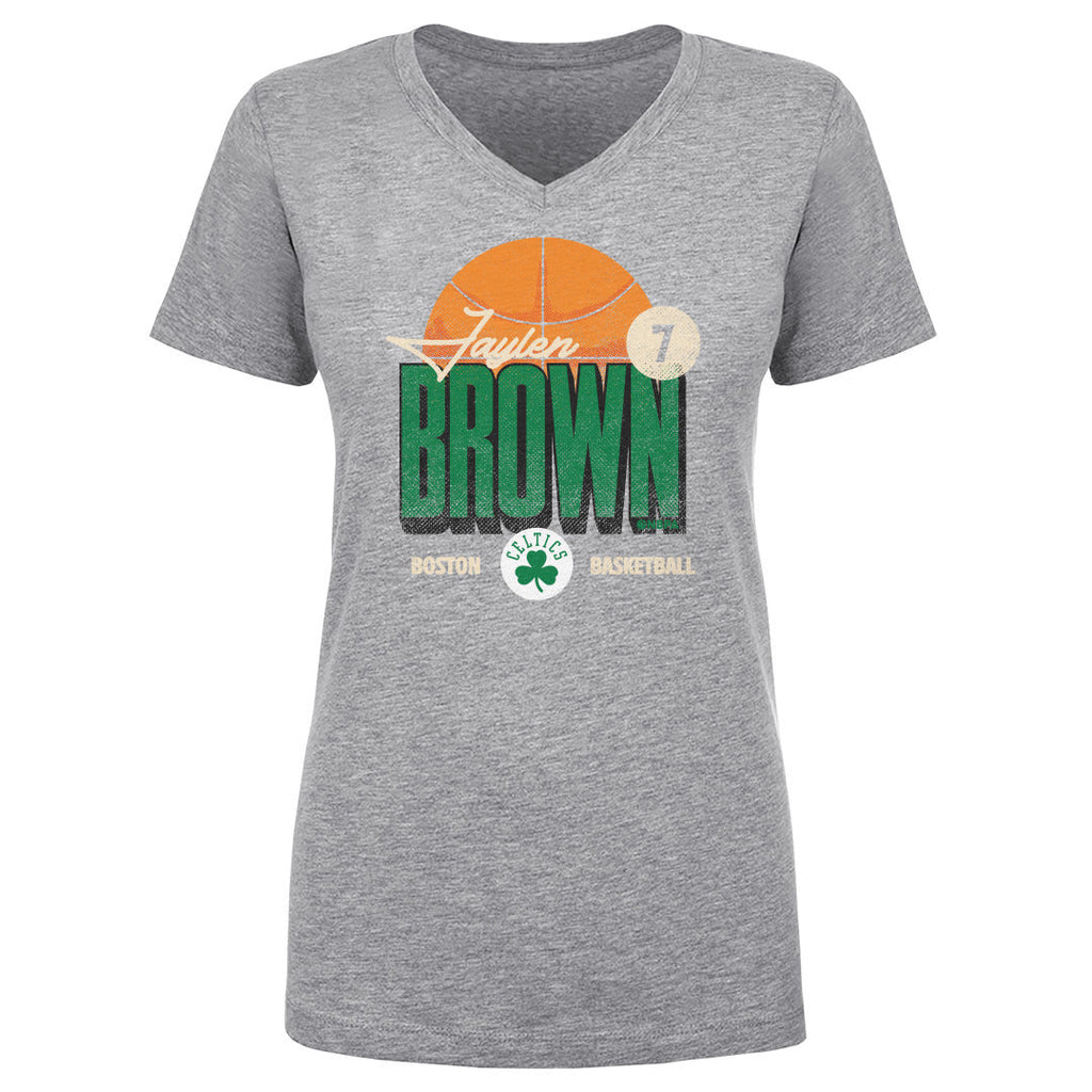 Jaylen Brown Boston Celtics Label WHT