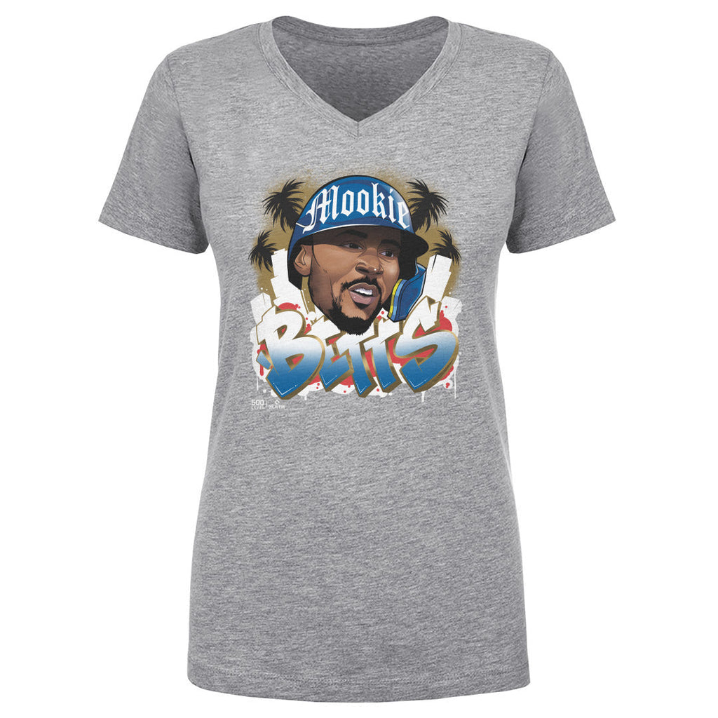 Mookie Betts Los Angeles D Graffiti WHT