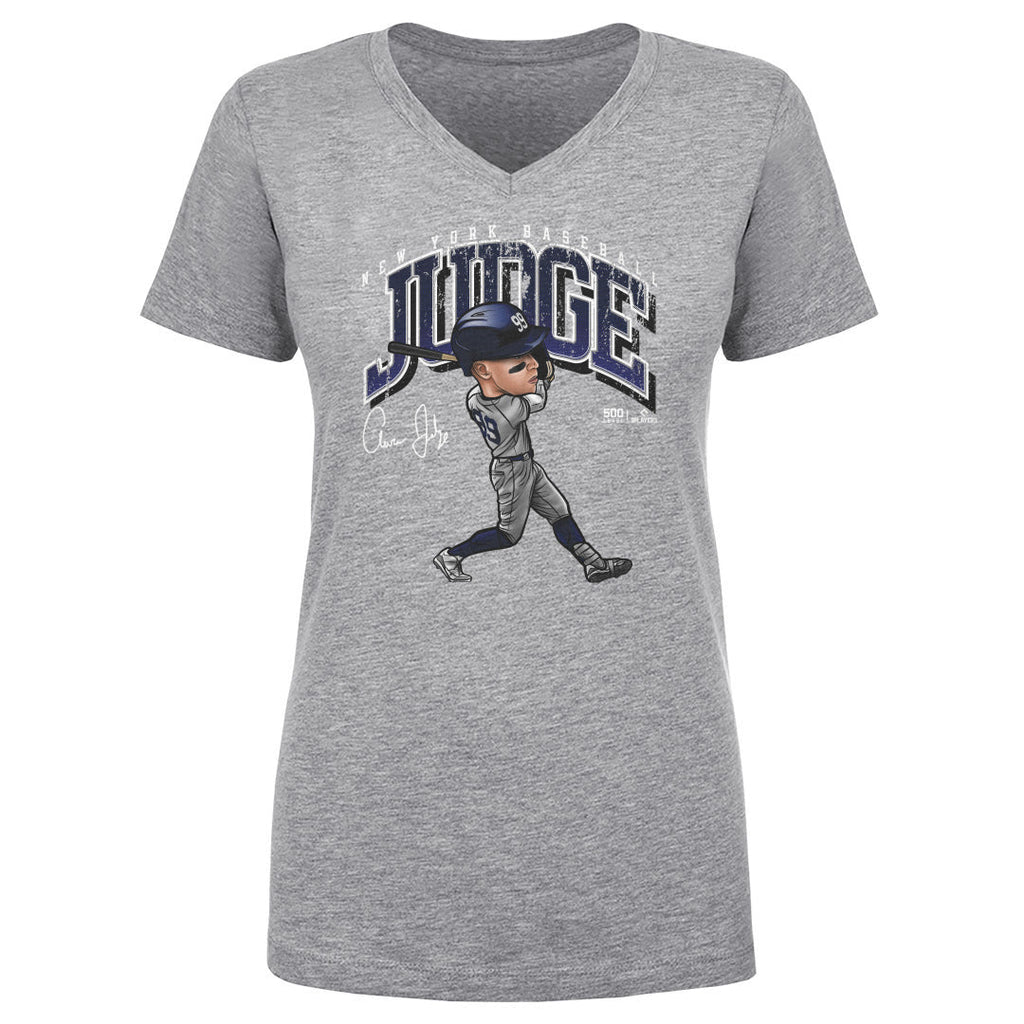 Aaron Judge New York Y Cartoon WHT