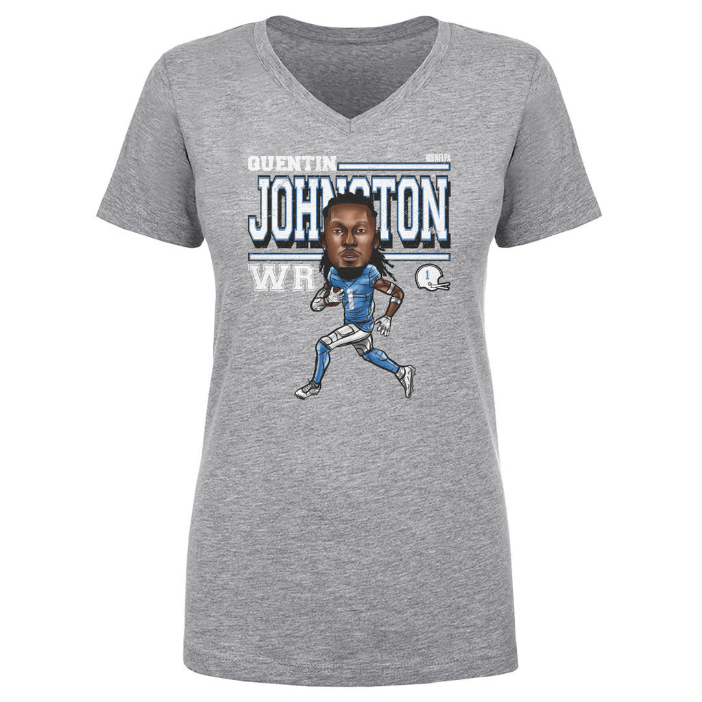 Quentin Johnston Los Angeles C Cartoon WHT