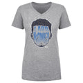 Ladd McConkey Los Angeles C Player Silhouette WHT