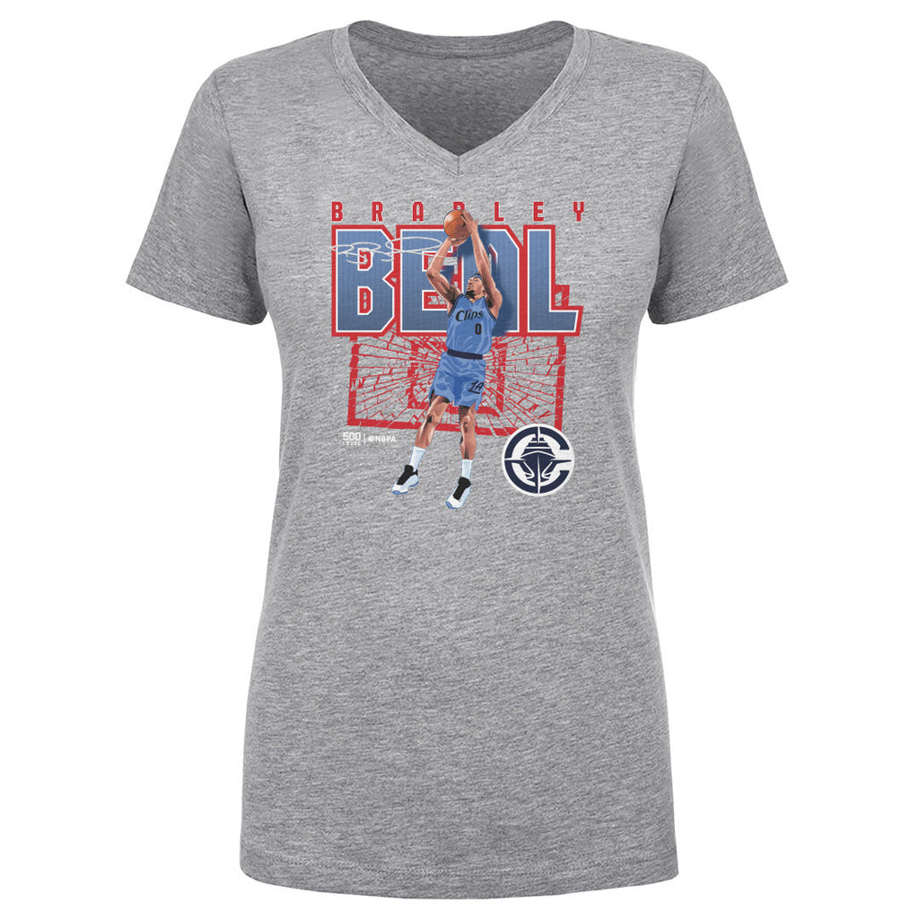 Bradley Beal Los Angeles Clippers Shattered WHT