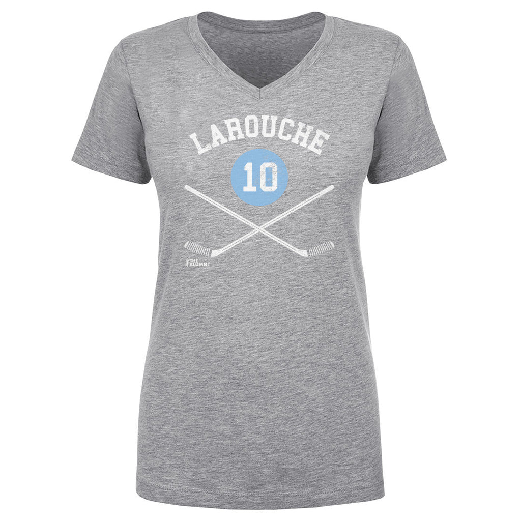 Pierre Larouche Pittsburgh 10 Sticks WHT