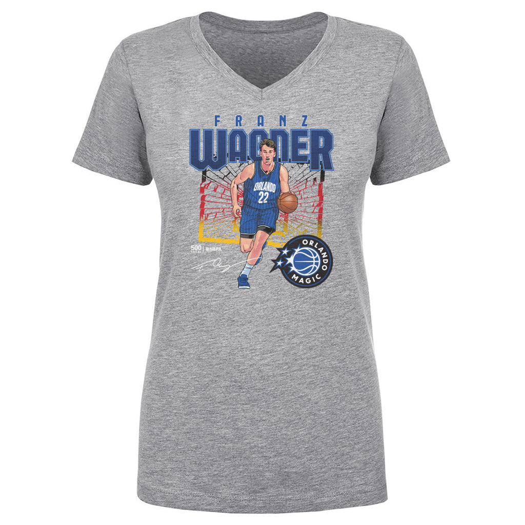Franz Wagner Orlando Magic Shattered Flag WHT