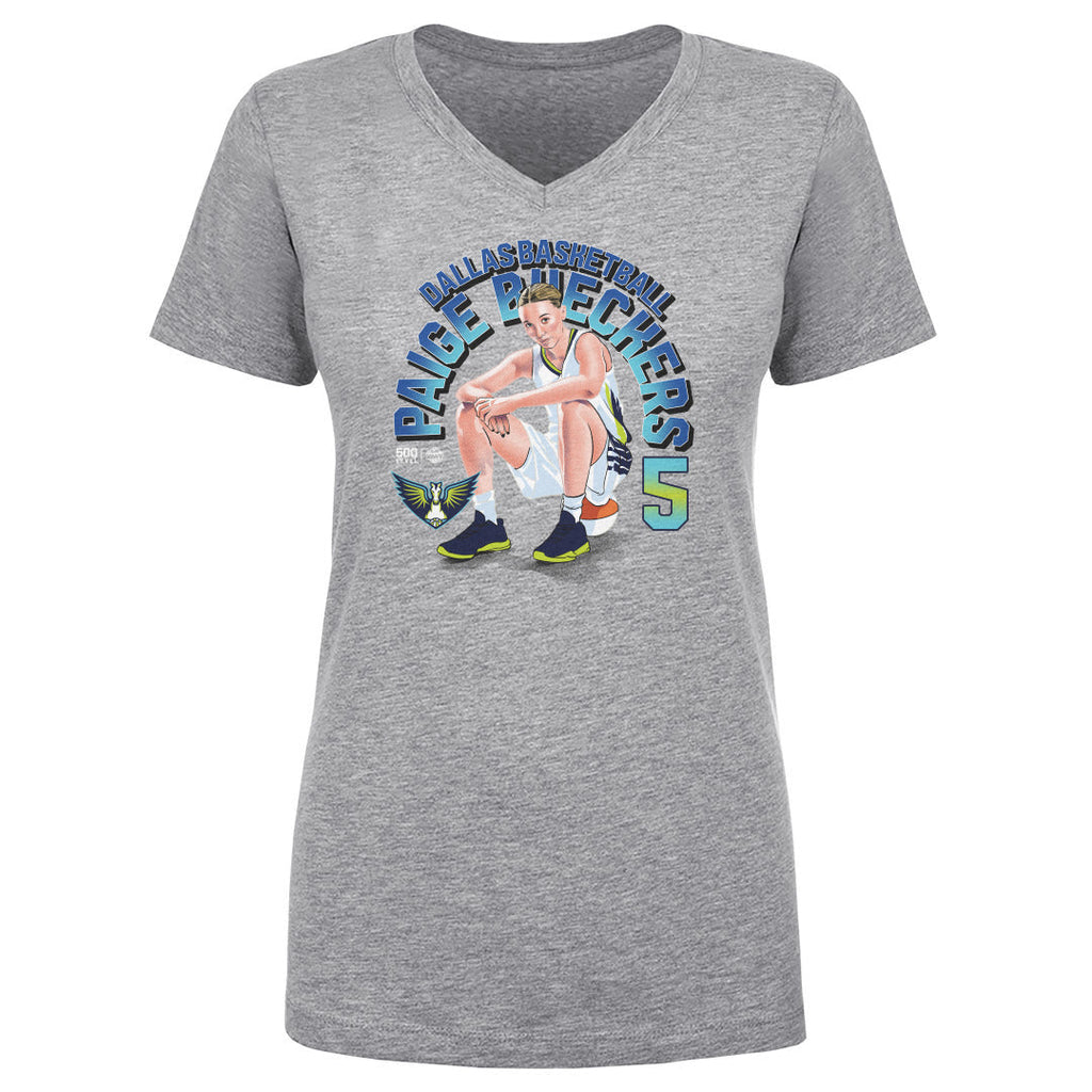 Paige Bueckers Dallas Wings Name Arc WHT