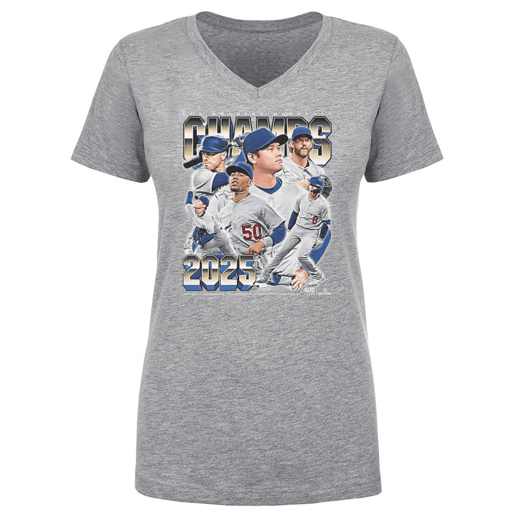 Los Angeles D Baseball 2025 Champs Vintage WHT