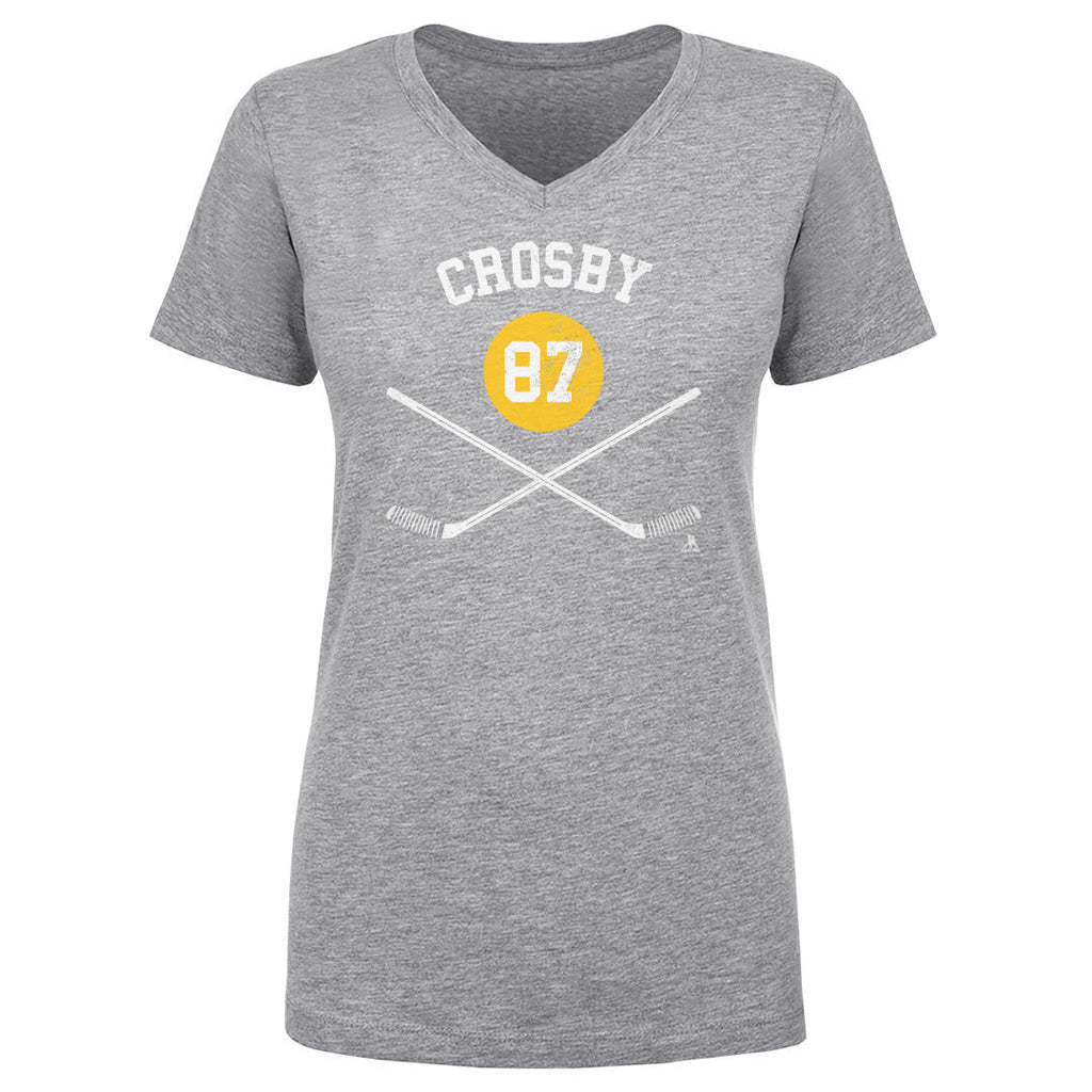 Sidney Crosby Pittsburgh Sticks WHT