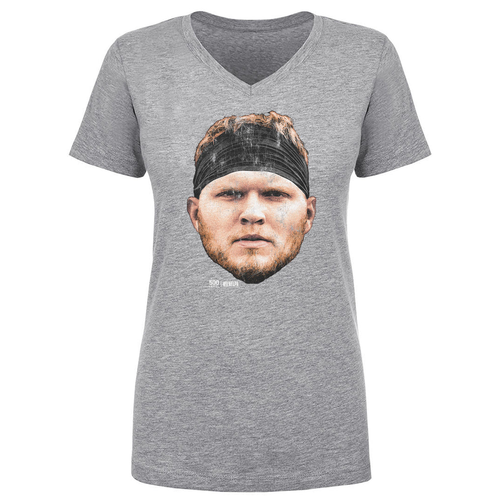 Aidan Hutchinson Detroit Vintage Head WHT
