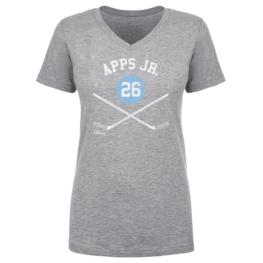 Syl Apps Jr. Pittsburgh 26 Sticks WHT