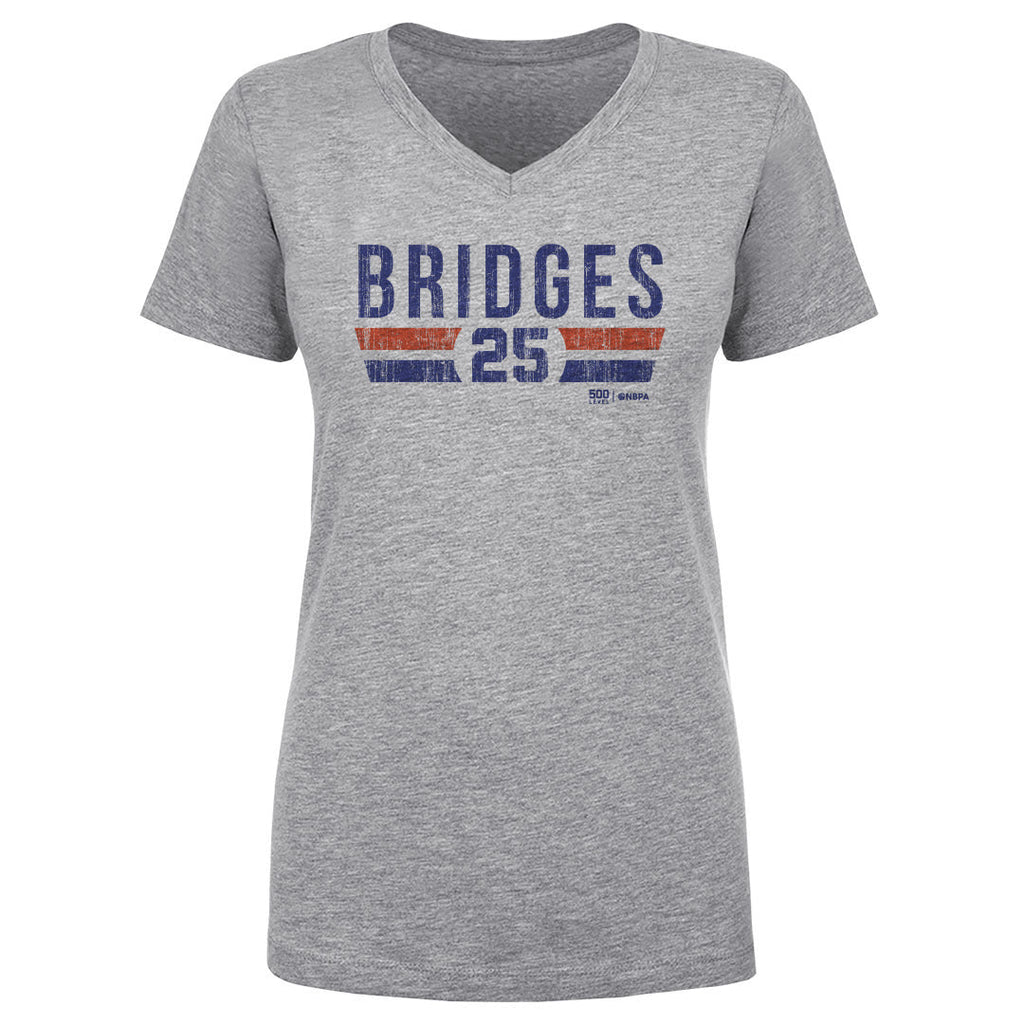 Mikal Bridges New York Knicks Font