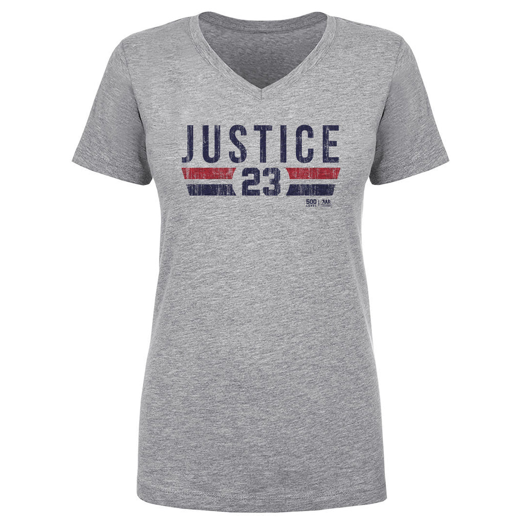David Justice Atlanta Font