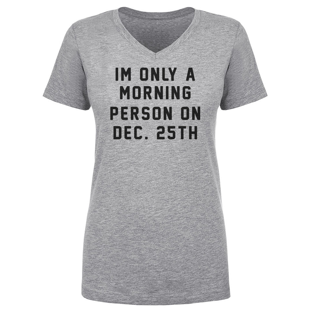Christmas Morning Person On Christmas