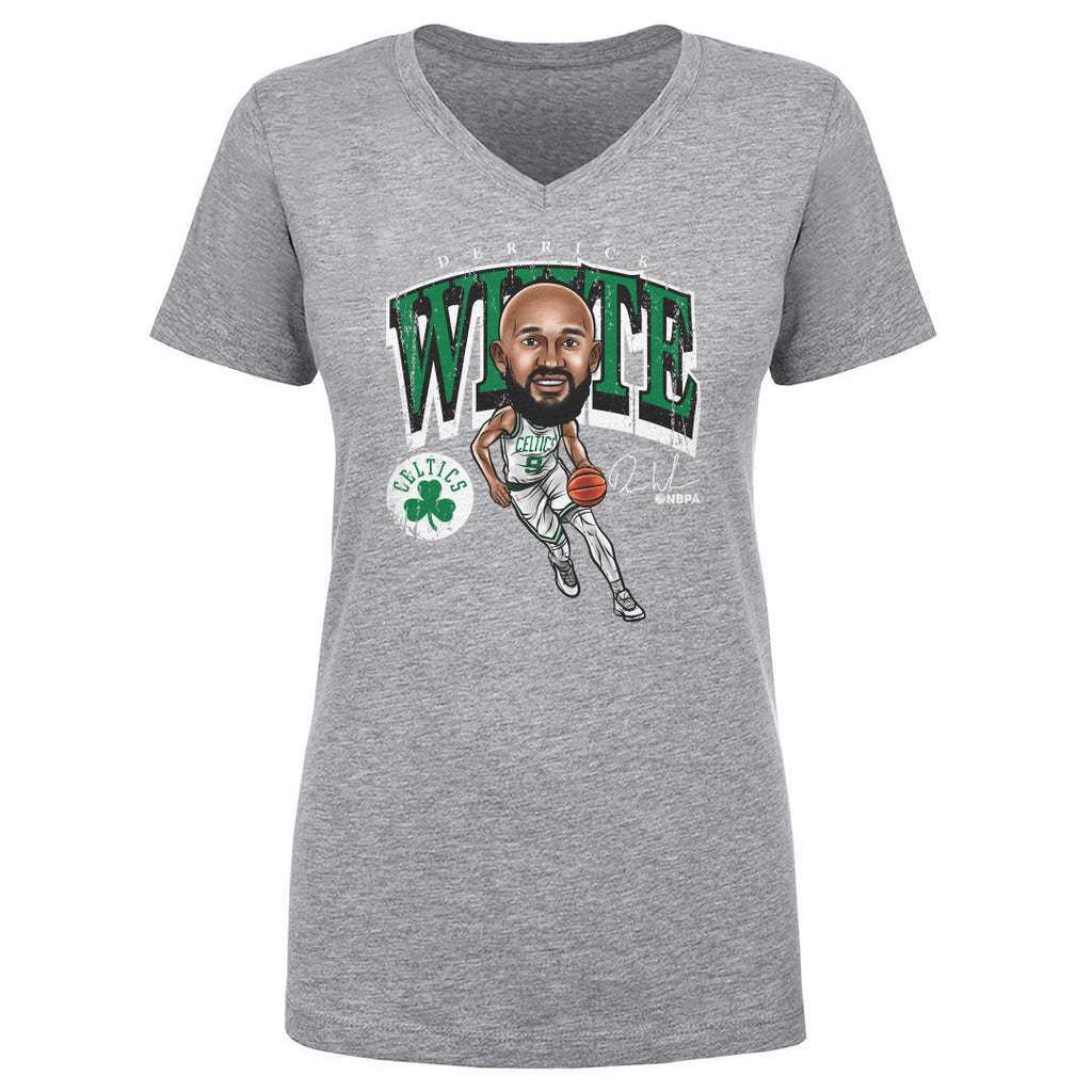 Derrick White Boston Celtics Cartoon WHT