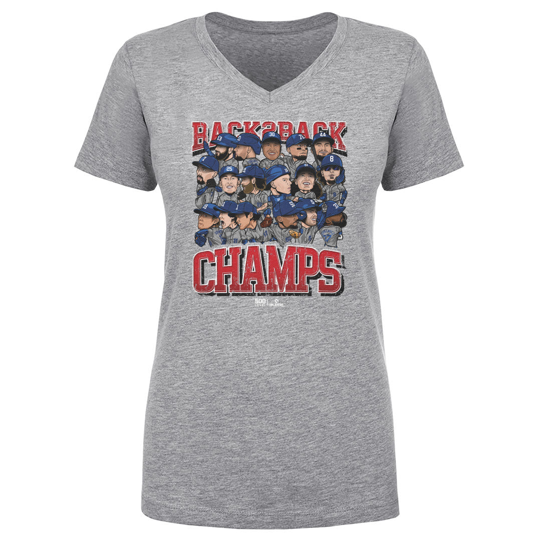 Los Angeles D Baseball Back 2 Back Champs 2025 WHT