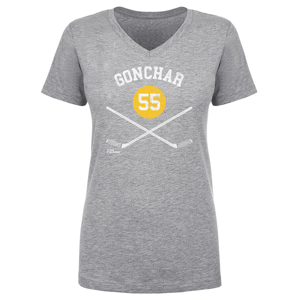 Sergei Gonchar Pittsburgh 55 Sticks WHT