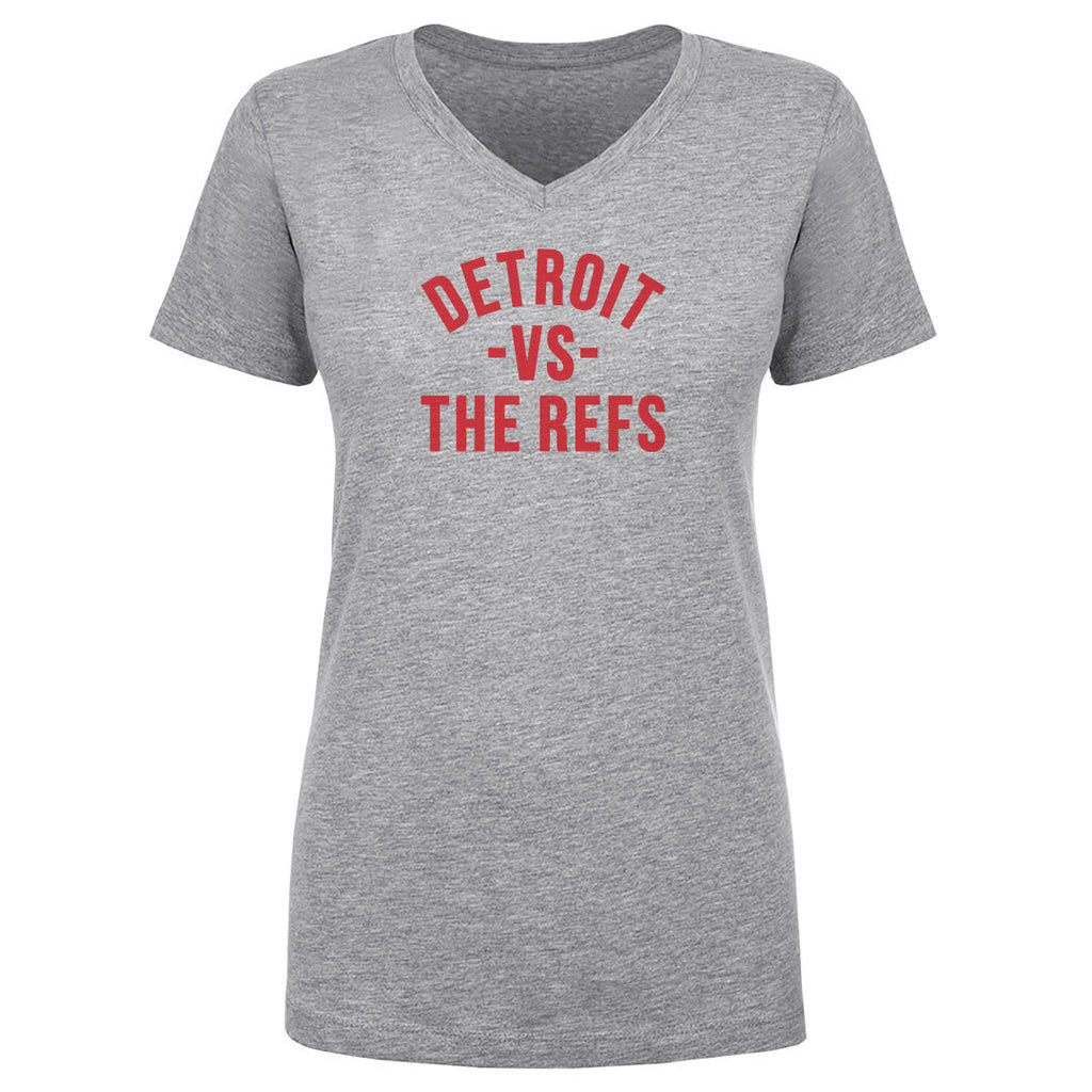Detroit Vs. The Refs Red WHT
