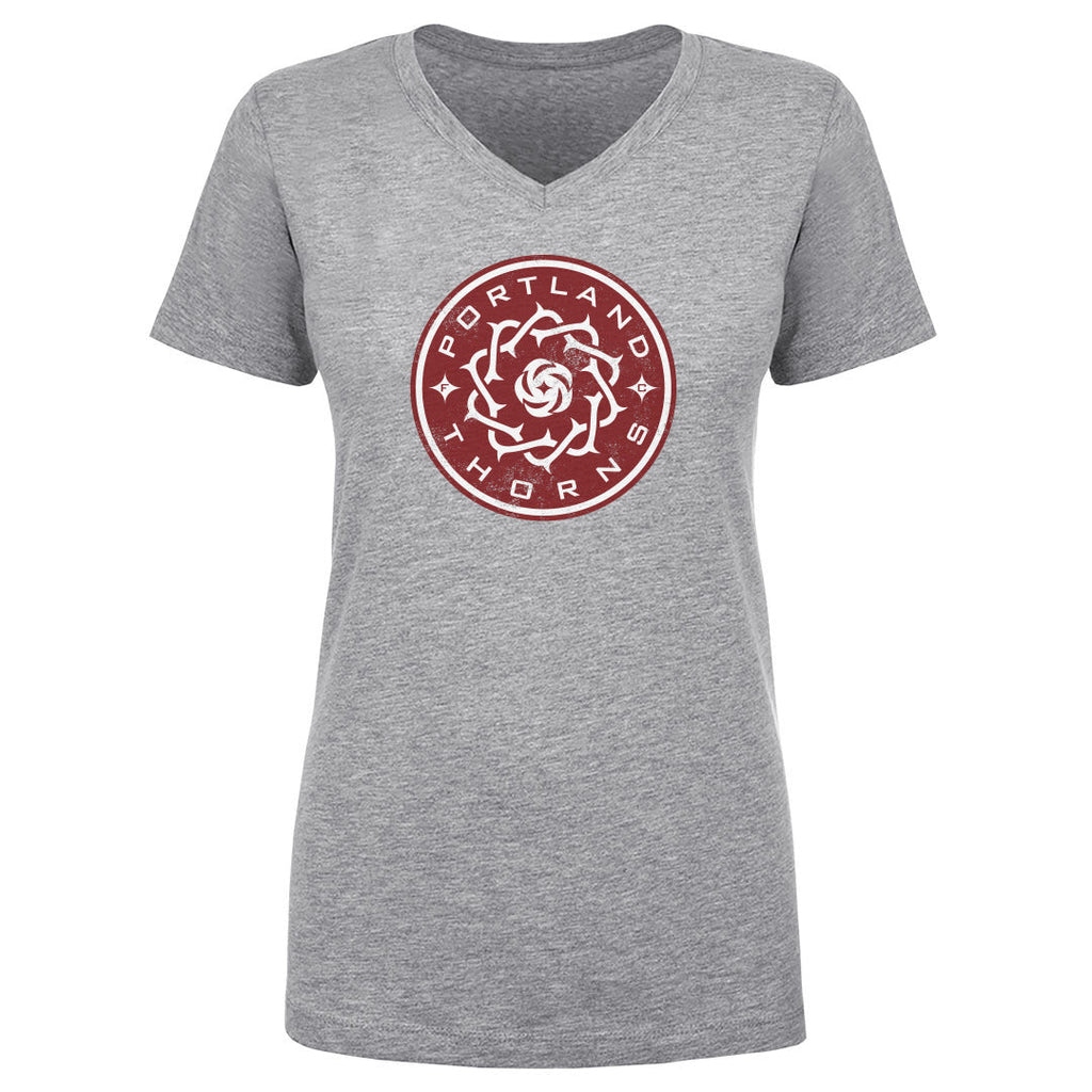 Portland Thorns FC Vintage Primary Logo WHT
