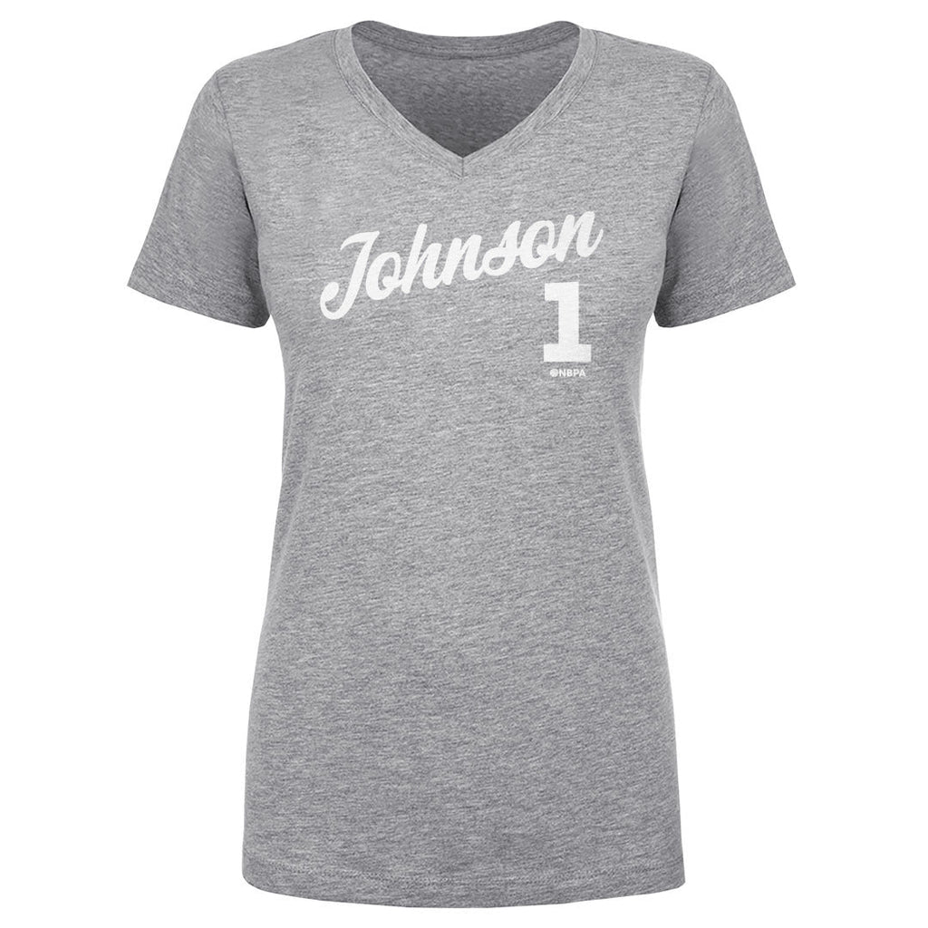 Jalen Johnson Atlanta Script WHT