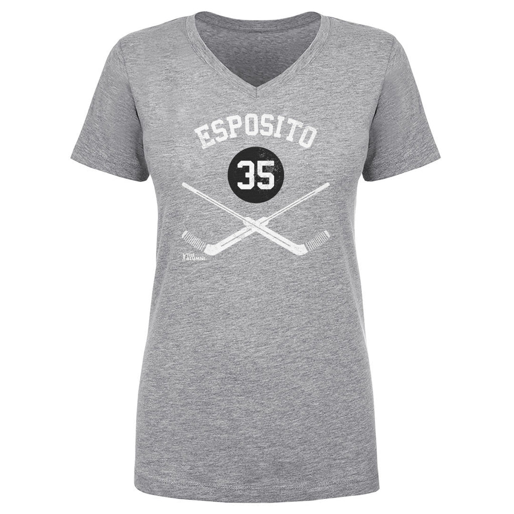 Tony Esposito Chicago 35 Goalie Sticks WHT