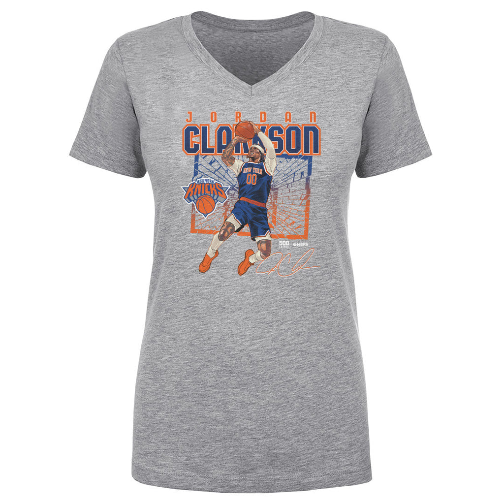 Jordan Clarkson New York Knicks Shattered WHT