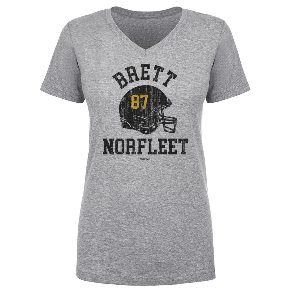 Brett Norfleet College Helmet Font