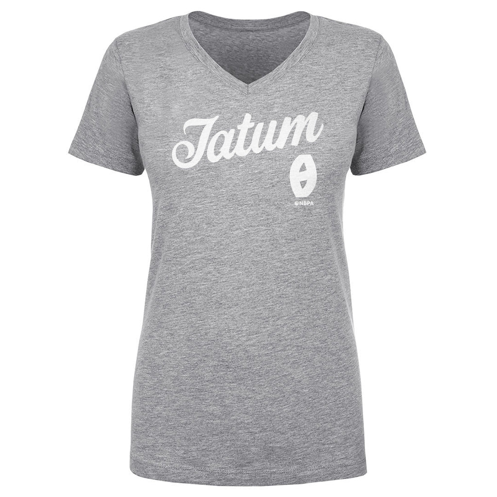 Jayson Tatum Boston Script WHT