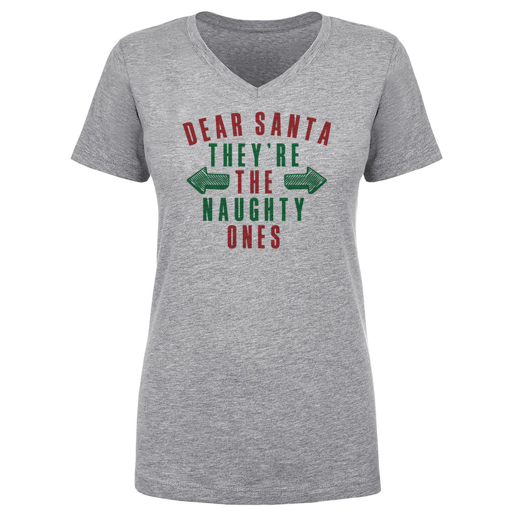 Christmas Dear Santa They're The Naughty Ones