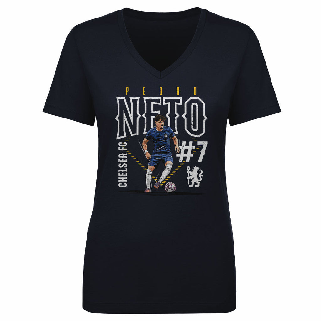 Pedro Neto Chelsea FC Outline Number WHT