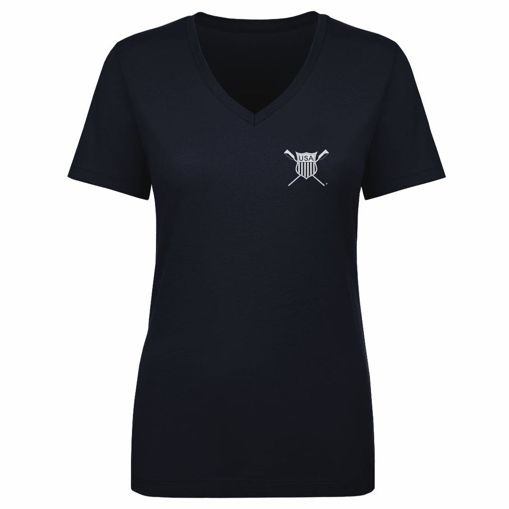 USRowing Emblem Pocket White WHT