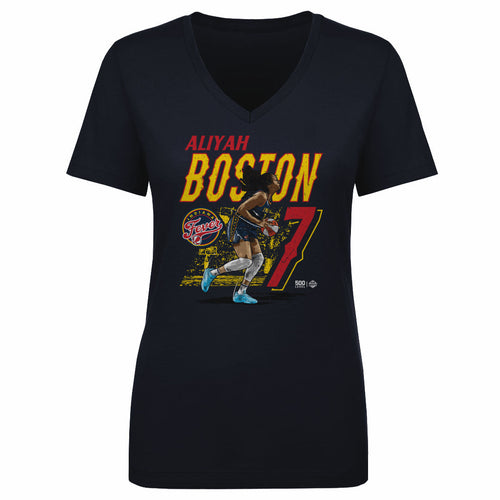 Aliyah Boston Indiana Fever Court WHT