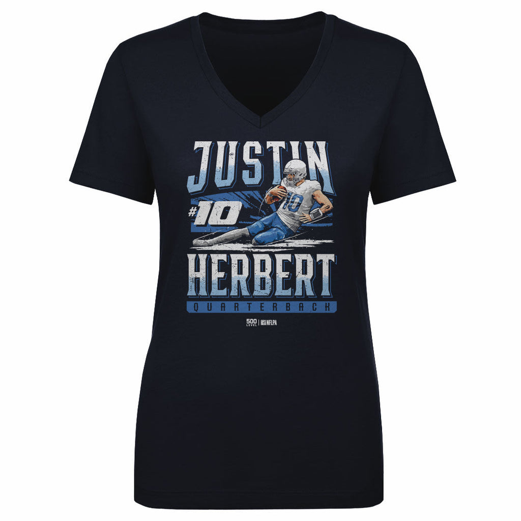 Justin Herbert Los Angeles C Slide WHT
