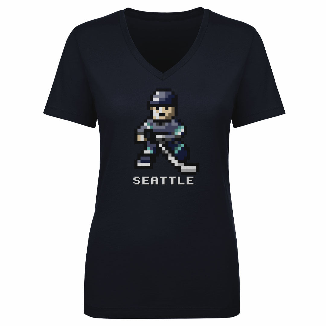 Seattle Hockey 8-bit WHT