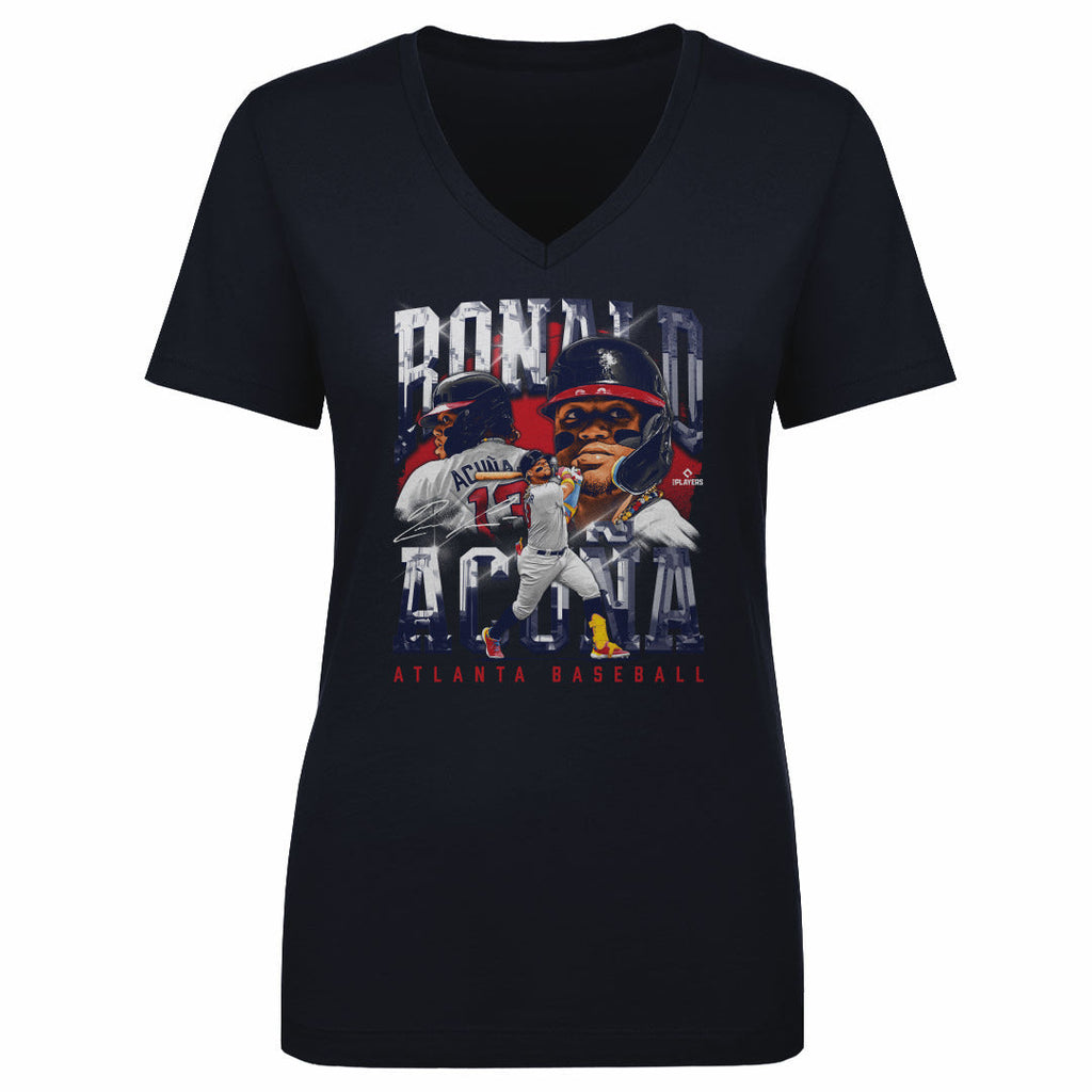 Ronald Acuna Jr. Atlanta Vintage WHT